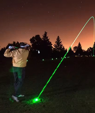 Set van 10 Glow Golfballen – Lichtabsorberend en Fluorescerend voor Nachtgolf