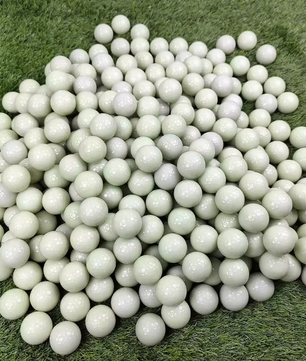 Set van 10 Glow Golfballen – Lichtabsorberend en Fluorescerend voor Nachtgolf