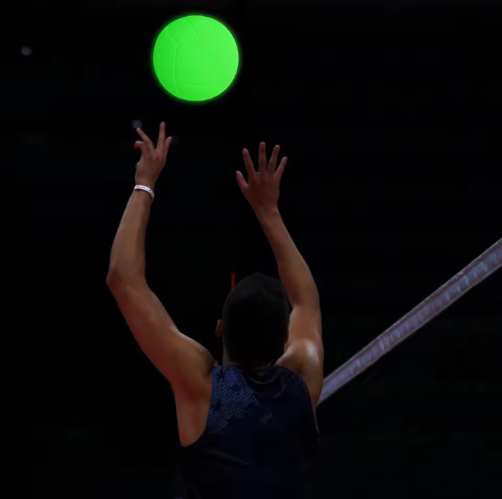 Glow Volleybal Maat 5 – Lichtgevende Bal voor Nacht en Strandspel