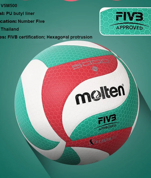 Volleybal Maat 5 – Premium PU Wedstrijdbal voor Indoor Training en Competitie
