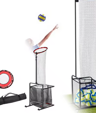 Volleybal Trainingsnet – Verstelbaar Target Net voor Serveren, Setten en Smash Training