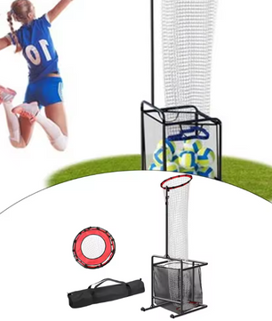Volleybal Trainingsnet – Verstelbaar Target Net voor Serveren, Setten en Smash Training