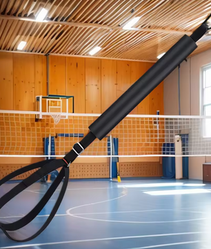 Volleybal Spike Trainer – Solo Serve Trainer met Verstelbare Band voor Training