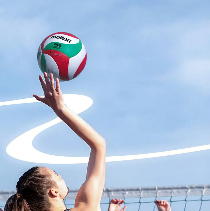 Volleybal Maat 5 – Professionele PU Wedstrijdbal Duurzaam voor Indoor en Outdoor