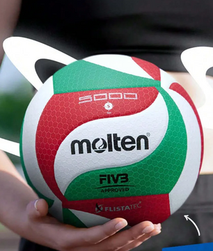 Volleybal Maat 5 – Professionele PU Wedstrijdbal Duurzaam voor Indoor en Outdoor