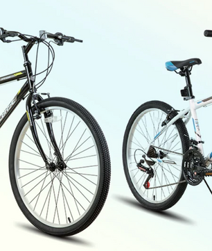 Mountainbike 24 / 26 Inch – 21 Versnellingen MTB met Stalen Frame voor Dames en Heren