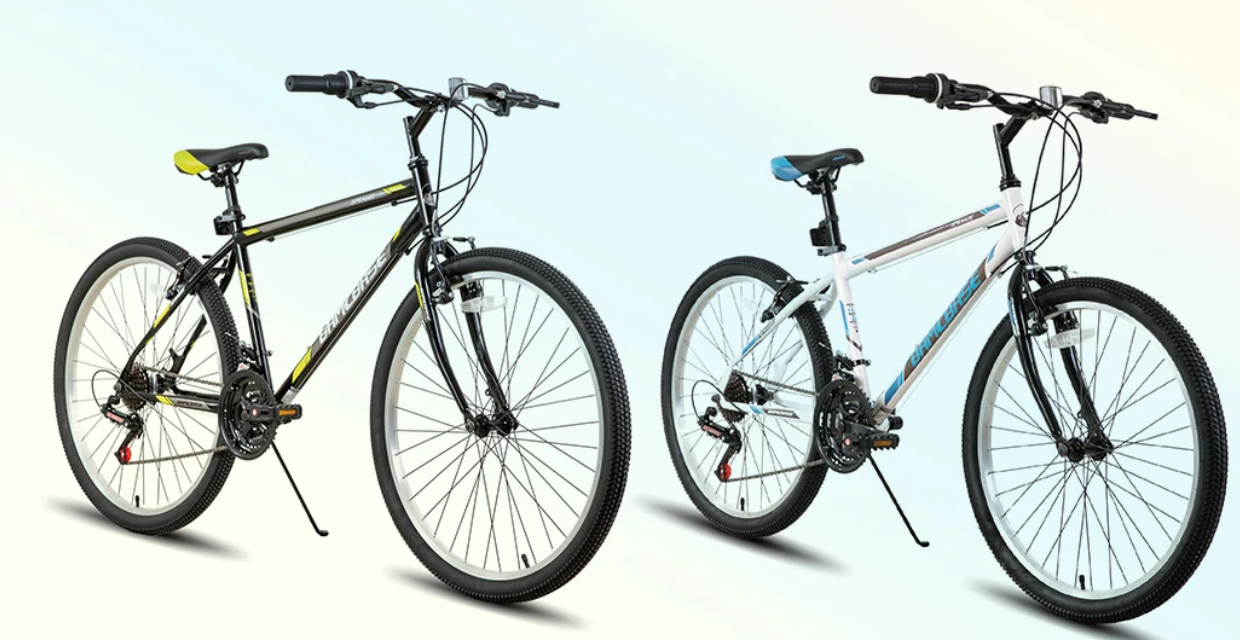 Mountainbike 24 / 26 Inch – 21 Versnellingen MTB met Stalen Frame voor Dames en Heren