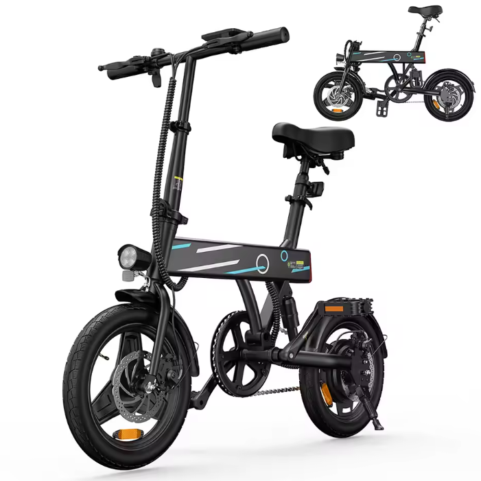 Elektrische Vouwfiets 14 Inch – 250W Motor en 25 km/u