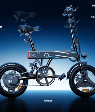 Elektrische Vouwfiets 14 Inch – 250W Motor en 25 km/u