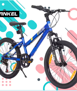 Kinder Mountainbike 20 Inch – 6 Versnellingen met Vering en V-Brakes