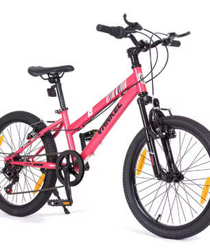 Kinder Mountainbike 20 Inch – 6 Versnellingen met Vering en V-Brakes