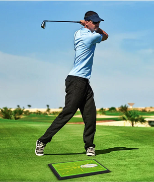 Golf Swing Trainingsmat – Oefenmat met Swing Pad en Richtingsdetectie