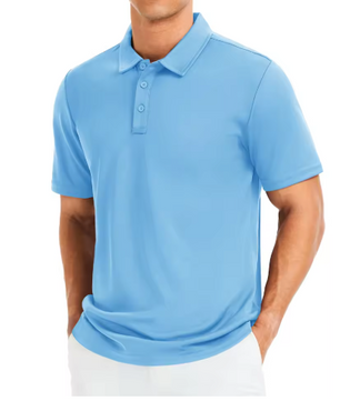 Heren Polo Shirt Quick Dry – Sport Polo met Kraag en Ademend Materiaal