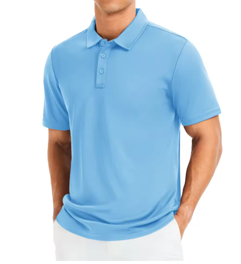 Heren Polo Shirt Quick Dry – Sport Polo met Kraag en Ademend Materiaal