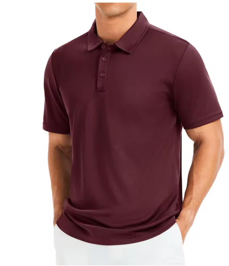 Heren Polo Shirt Quick Dry – Sport Polo met Kraag en Ademend Materiaal