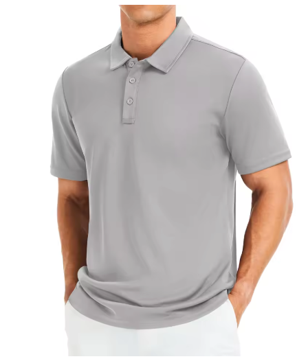 Heren Polo Shirt Quick Dry – Sport Polo met Kraag en Ademend Materiaal