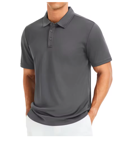 Heren Polo Shirt Quick Dry – Sport Polo met Kraag en Ademend Materiaal