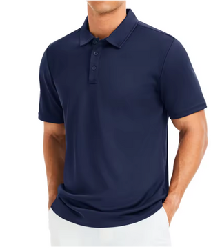 Heren Polo Shirt Quick Dry – Sport Polo met Kraag en Ademend Materiaal
