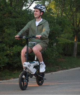Opvouwbare Elektrische Fiets 14 Inch – 250W E-Bike met LCD en Accu