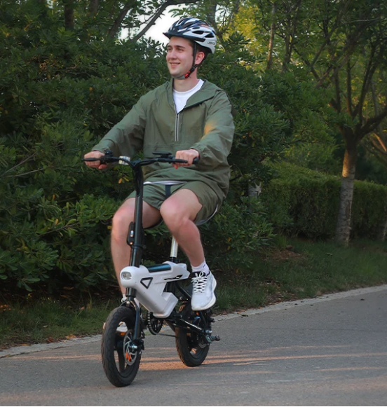 Opvouwbare Elektrische Fiets 14 Inch – 250W E-Bike met LCD en Accu