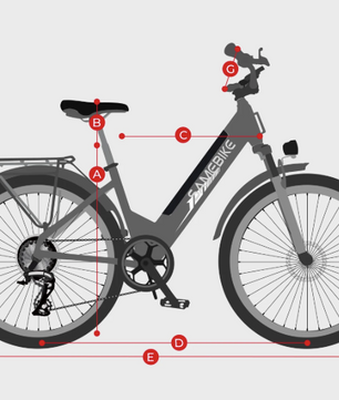 Elektrische Fiets 26 Inch – E-Bike met 250W Motor en Uitneembare Accu