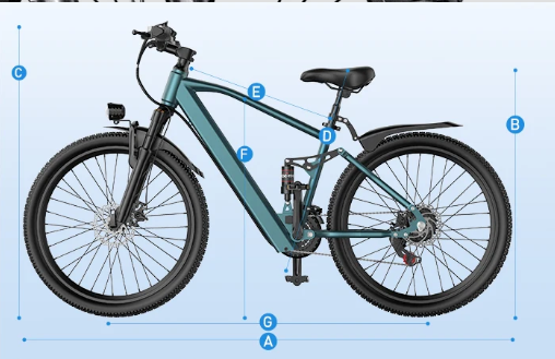 Elektrische Fiets 26 Inch – 540W Peak E-Bike met 36V Accu