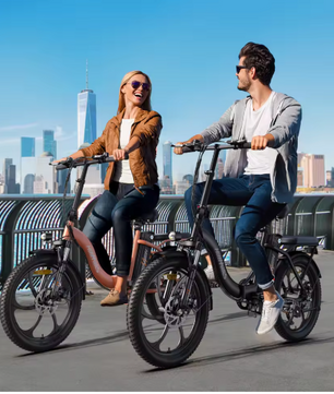 Opvouwbare Elektrische Fiets 20 Inch – 250W E-Bike met Fat Tires en 100 km Actieradius