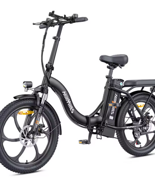 Opvouwbare Elektrische Fiets 20 Inch – 250W E-Bike met Fat Tires en 100 km Actieradius