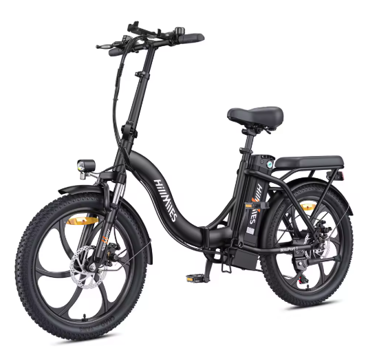 Opvouwbare Elektrische Fiets 20 Inch – 250W E-Bike met Fat Tires en 100 km Actieradius