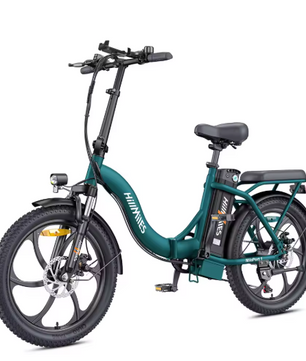 Opvouwbare Elektrische Fiets 20 Inch – 250W E-Bike met Fat Tires en 100 km Actieradius