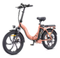 Opvouwbare Elektrische Fiets 20 Inch – 250W E-Bike met Fat Tires en 100 km Actieradius