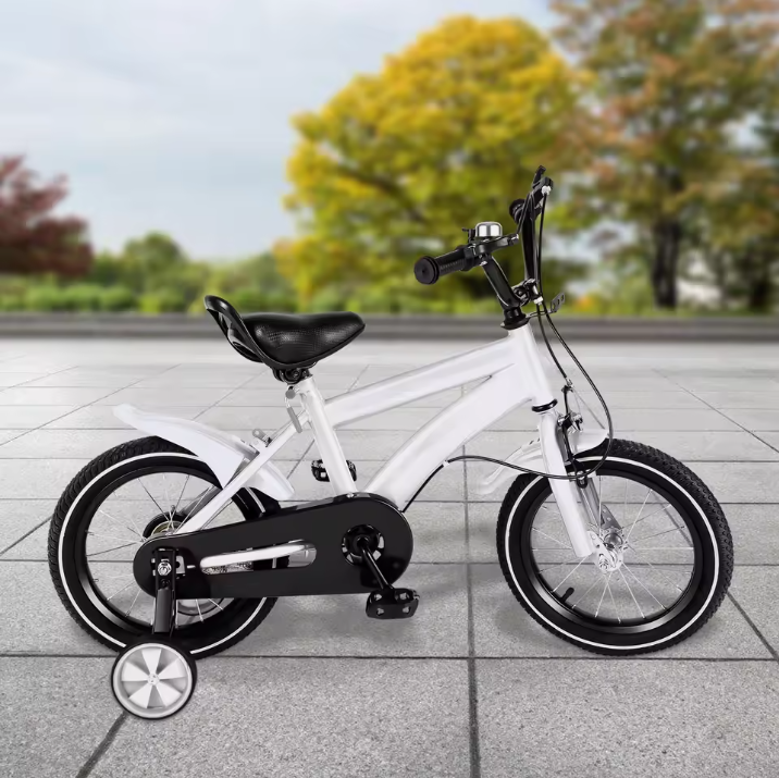Kinderfiets 14 Inch met Zijwieltjes – Veilig en Comfortabel met Verstelbaar Zadel en Stuur