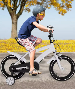 Kinderfiets 14 Inch met Zijwieltjes – Veilig en Comfortabel met Verstelbaar Zadel en Stuur