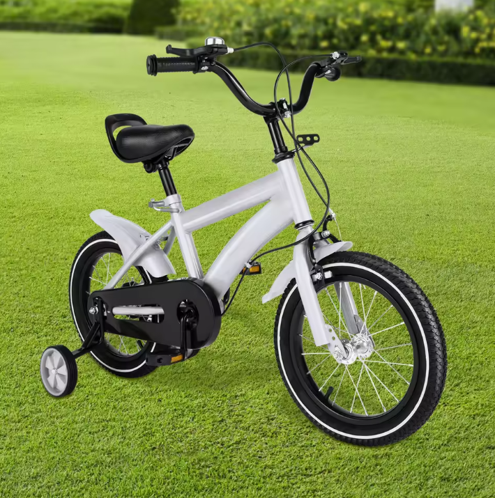 Kinderfiets 14 Inch met Zijwieltjes – Veilig en Comfortabel met Verstelbaar Zadel en Stuur