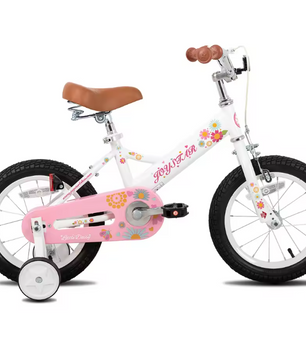 Kinderfiets met Poppenzitje en Accessoires – Meisjesfiets met Streamers, Vlag en Nummerplaat