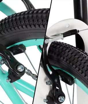 Kinder Mountainbike 20 Inch – Stevige MTB met Dubbele Handremmen en Standaard