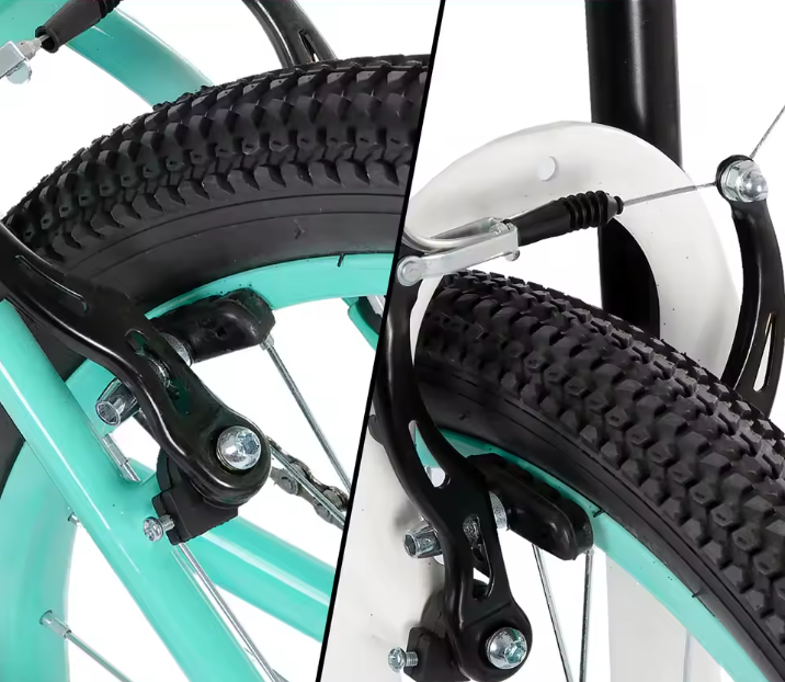Kinder Mountainbike 20 Inch – Stevige MTB met Dubbele Handremmen en Standaard