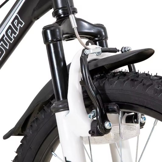 Kinder Mountainbike 20 Inch – Dual Suspension MTB met Handremmen en Stevig Frame
