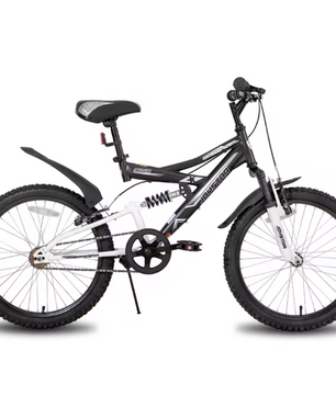 Kinder Mountainbike 20 Inch – Dual Suspension MTB met Handremmen en Stevig Frame