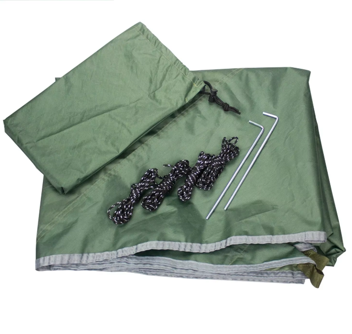 Waterdichte Tarp 340x260 cm – Ultralight Tentzeil met UV-Bescherming voor Camping en Outdoor