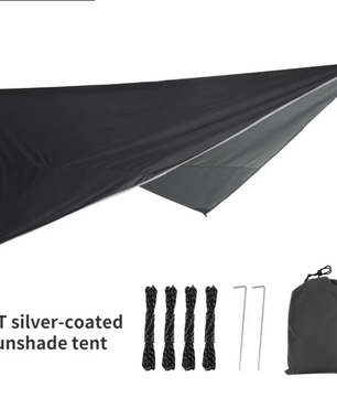 Waterdichte Tarp 340x260 cm – Ultralight Tentzeil met UV-Bescherming voor Camping en Outdoor