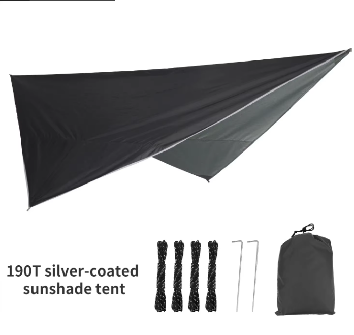 Waterdichte Tarp 340x260 cm – Ultralight Tentzeil met UV-Bescherming voor Camping en Outdoor