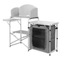 Opvouwbare Camping Keukenkast – Aluminium Kooktafel met Opbergruimte en Windscherm