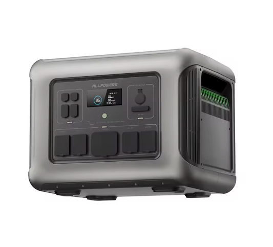 Draagbare Power Station 299Wh – 600W Output met Snelladen, UPS en Meerdere Aansluitingen
