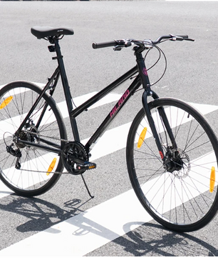 Stadsfiets 700C – Aluminium Fiets met 7 Versnellingen, Drager en Spatborden