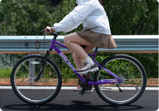 Dames Mountainbike 26 Inch – 18 Versnellingen met Vering en V-Brakes