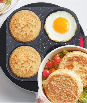 Mini Koekenpan met Anti-aanbaklaag – Compacte Skillet voor Eieren, Pannenkoeken en Camping