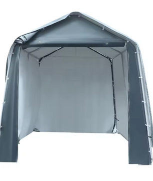 Draagbare Opslagtunnel Tent 240 × 240 × 240 cm – Waterdichte Fietsenstalling en Tuinberging