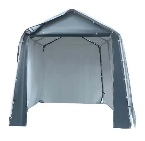 Draagbare Opslagtunnel Tent 240 × 240 × 240 cm – Waterdichte Fietsenstalling en Tuinberging