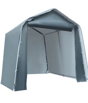 Draagbare Opslagtunnel Tent 240 × 240 × 240 cm – Waterdichte Fietsenstalling en Tuinberging